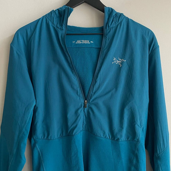 ARC'TERYX Delta Hybrid Polartec Power Dry Jersey Hooded Jacket - Picture 3 of 5